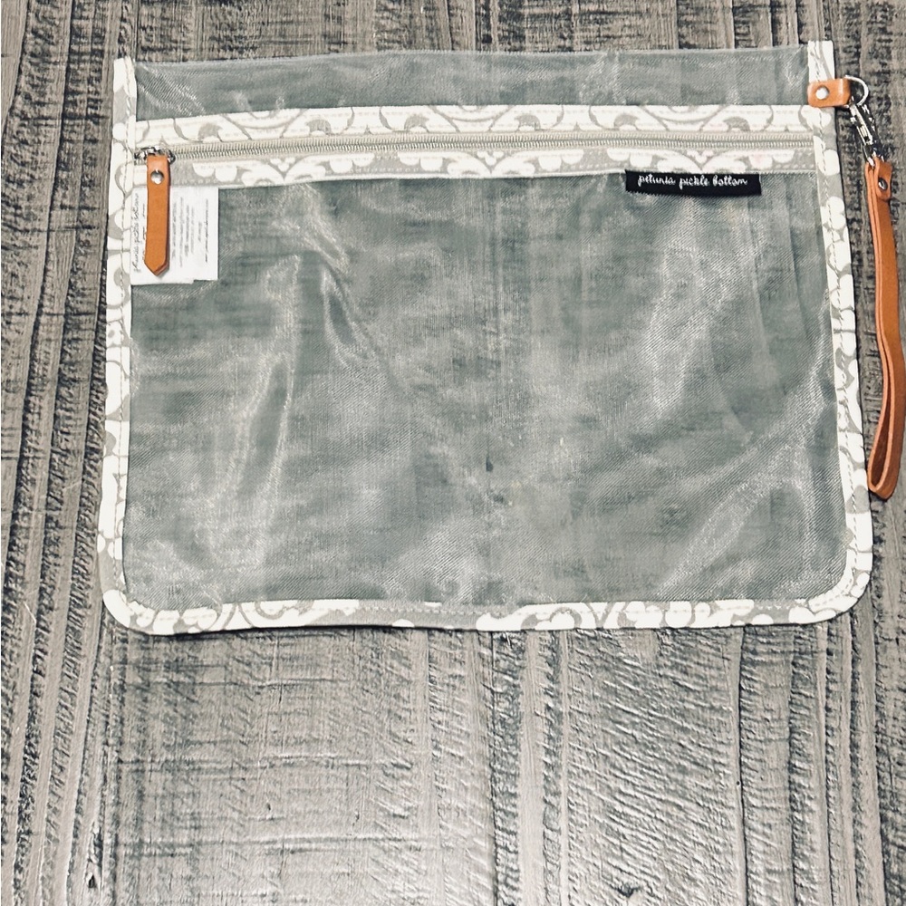 Stylish Gray Clutch by Petunia Pickle Bottom